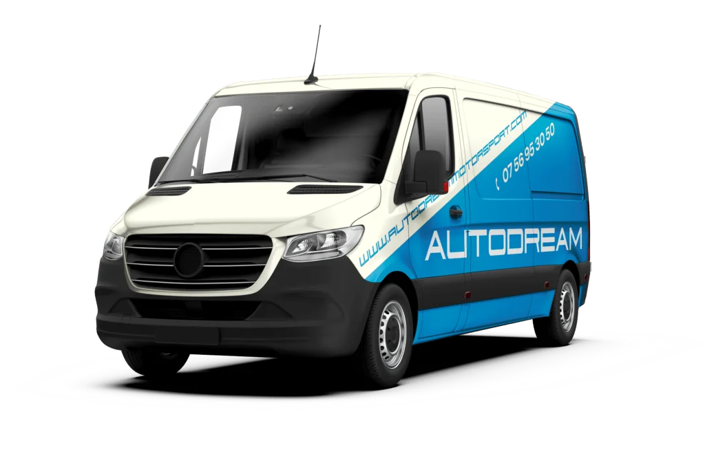 Mockup of a front van isolated - Autodream Motorsport